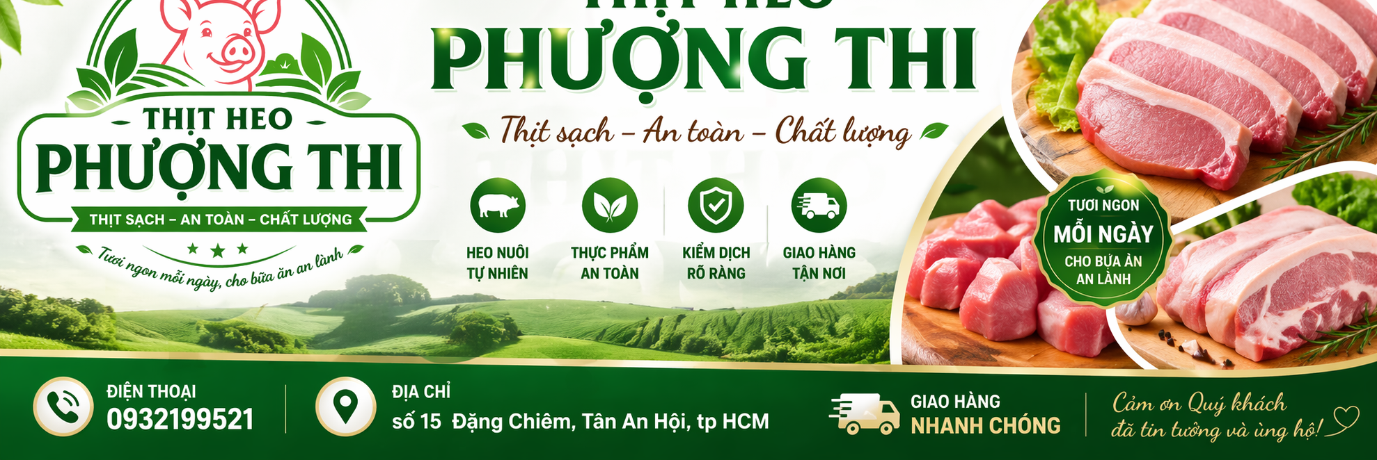 Thịt Heo Phượng Thi Củ Chi